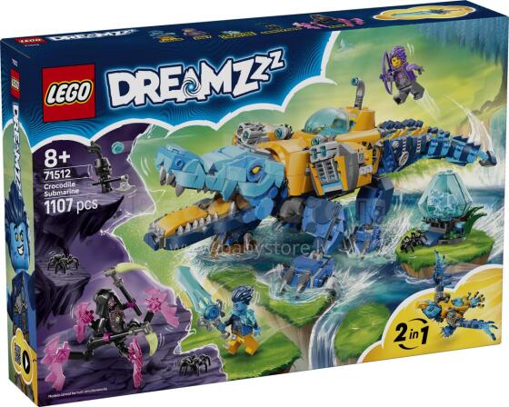 LEGO DREAMZzz Krokodilo Povandeninis Laivas