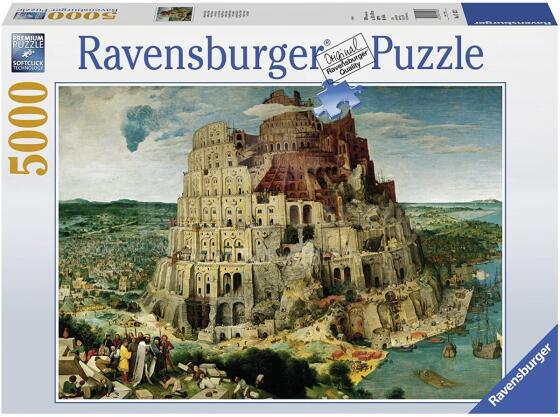 Ravensburger dėlionė 5000 vnt. Babelio bokštas