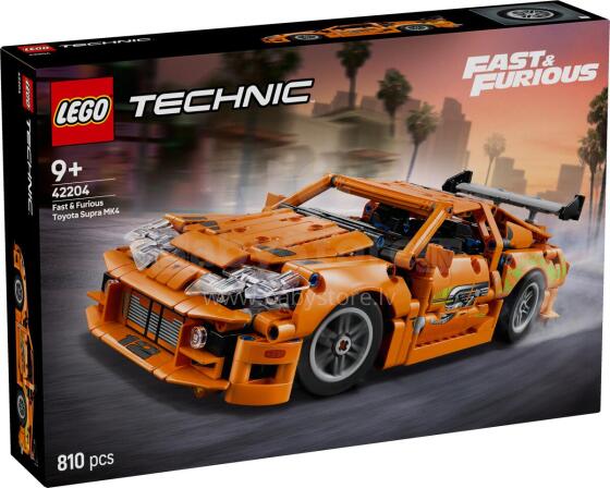 LEGO Technic Greiti ir įsiutę Toyota Supra MK4