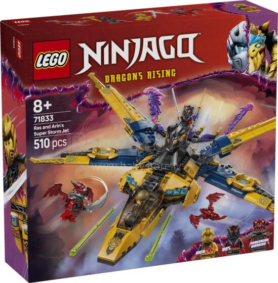 LEGO Ninjago Ras ir Arin Super Audros Lėktuvas