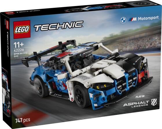 LEGO Technic BMW M4 GT3 EVO lenktynių automobilis