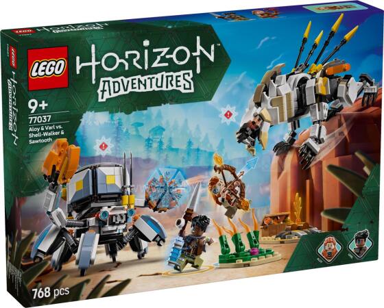 LEGO Horizon Aloy ir Varl prieš Shell-Walker ir Sawtooth