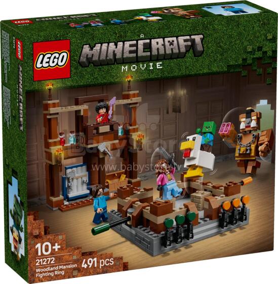 LEGO Minecraft Miško Dvaras Kovų Žiedas
