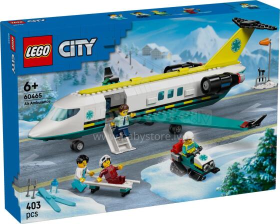 LEGO City Greitosios Medicinos Oro Ambulanso Lėktuvas