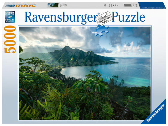 Ravensburger dėlionė 5000 vnt. Havajai
