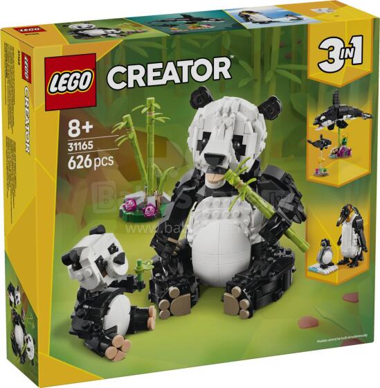 LEGO Creator Laukiniai Gyvūnai: Panda Šeima