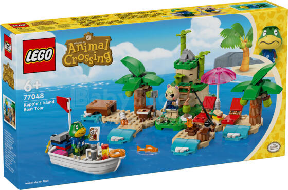 LEGO Gyvūnų Kirtimo Kapp'n'o Salos Laivo Ekskursija