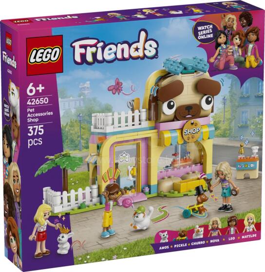 LEGO Friends Gyvūnų Priedų Parduotuvė