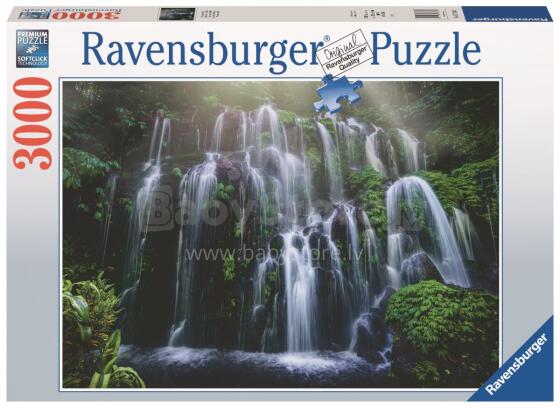 Ravensburger dėlionė 3000 vnt. Krioklys Balio saloje