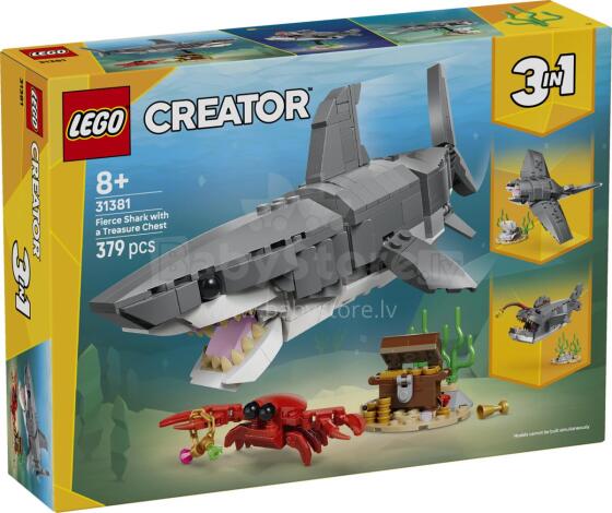 LEGO Creator Piktas Requin su Lobiu