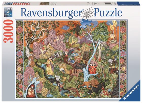 Ravensburger dėlionė 3000 vnt. Saulės ženklų sodas