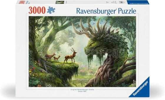 Ravensburger dėlionė 3000 vnt. Drakonas atgyja