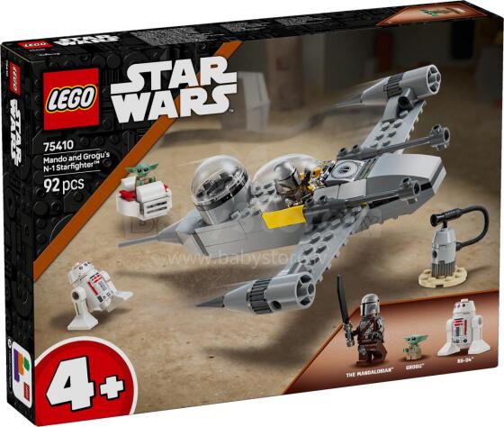 LEGO Star Wars Mando ir Grogu N-1 Starfighter