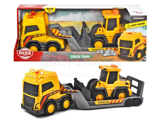 Dickie Toys Volvo sunkvežimių komanda