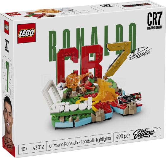 LEGO leidimai Cristiano Ronaldo – Futbolo akcentai