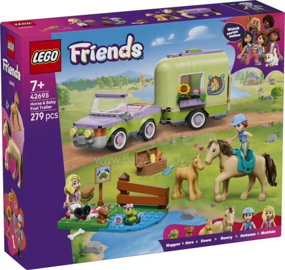 LEGO Friends Arklys ir Kumeliukas Priekaba