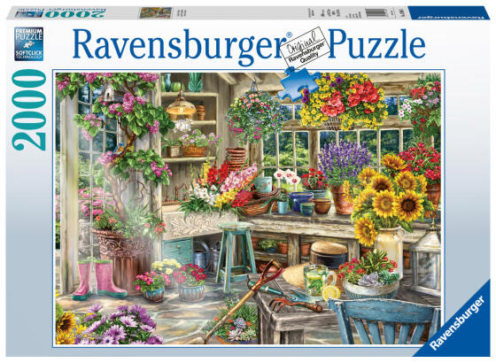 
Ravensburger Dėlionė 2000 vnt Sodo rojus