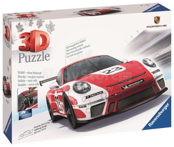Ravensburger 3D Puzzelis Porsche 911