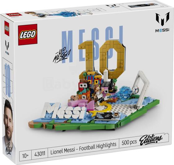 LEGO leidiniai Lionel Messi – Futbolo akcentai