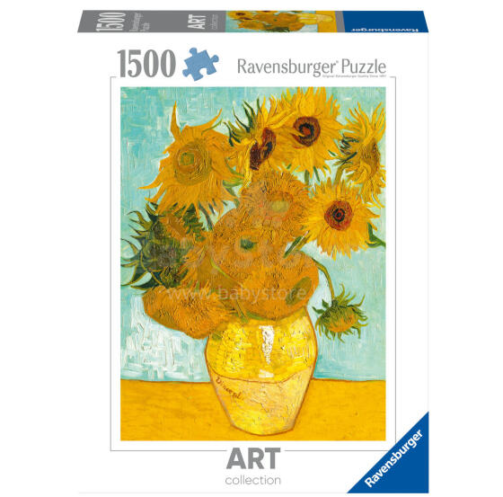 Ravensburger dėlionė 1500 vnt. Saulėgrąžos