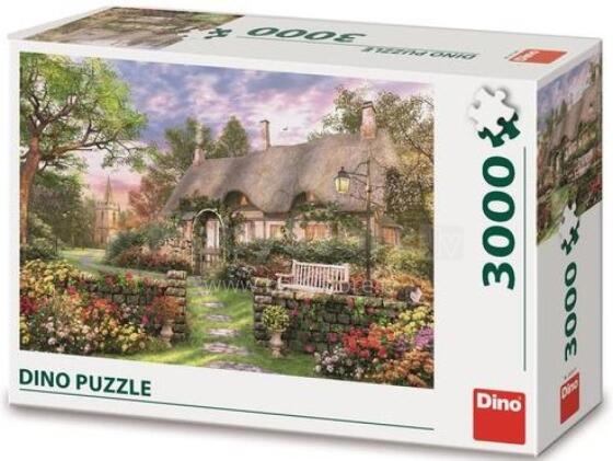 Dino dėlionė 3000 vnt Romantiškas kaimo namas