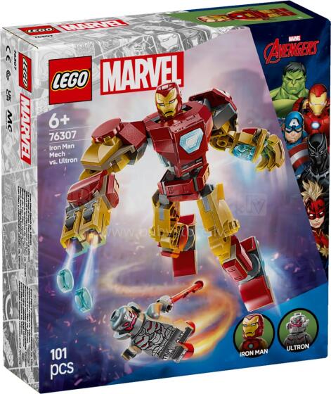 LEGO Super Heroes Geležinis Žmogus Mechas prieš Ultroną
