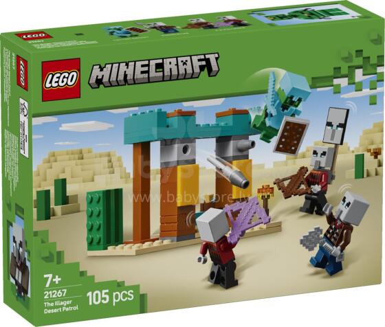 LEGO Minecraft Iliagerių Dykumos Patrulis
