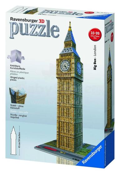 Ravensburger 3D dėlionė Big Ben