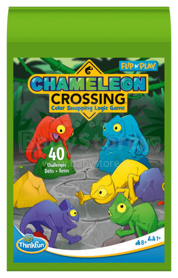 ThinkFun kelionių žaidimas Chameleono perėjimas