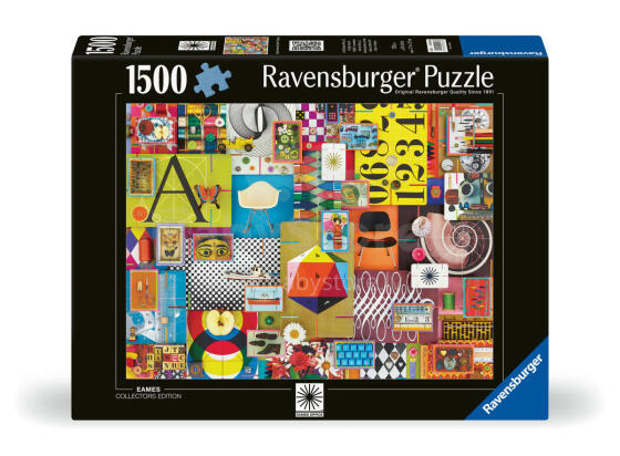 Ravensburger dėlionė 1500 vnt Eames Variations