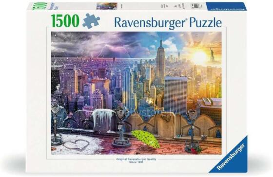 Ravensburger dėlionė 1500 vnt. Metai Niujorke