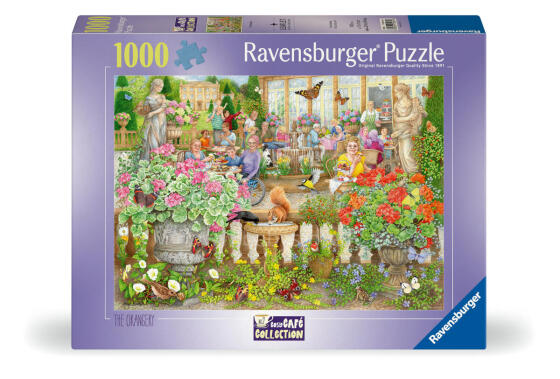 Ravensburger dėlionė 1000 vnt. Kavinė gamtos apsuptyje