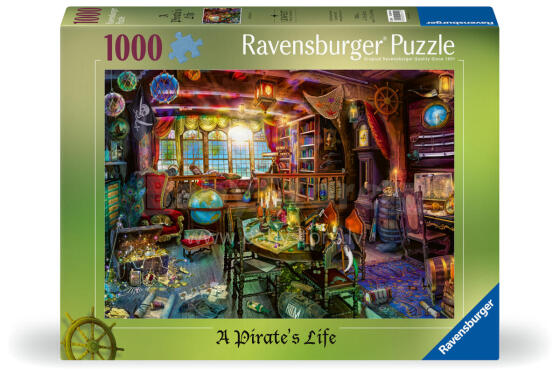 Ravensburger dėlionė 1000 vnt. Pirato gyvenimas
