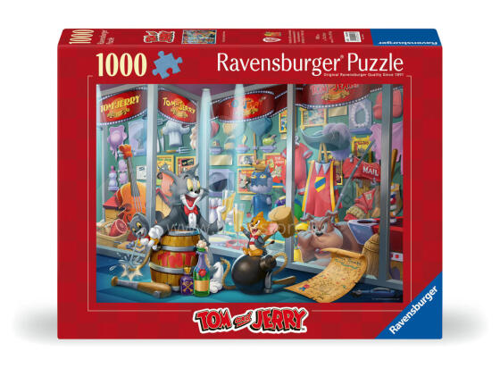 Ravensburger dėlionė 1000 vnt Tom & Jerry kultas