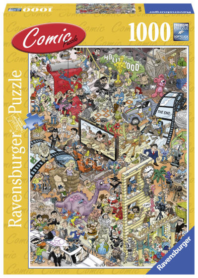 Ravensburger dėlionė 1000 vnt Holivudas