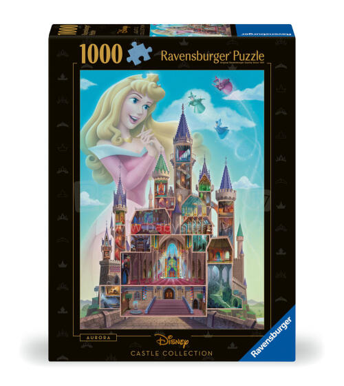 Ravensburger dėlionė 1000 vnt. Disney's Auroros pilis
