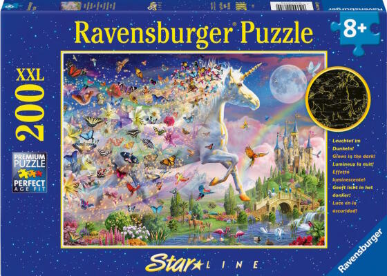 Ravensburger Glow In The Dark Puzzle 200 Pieces:  Fairyland
