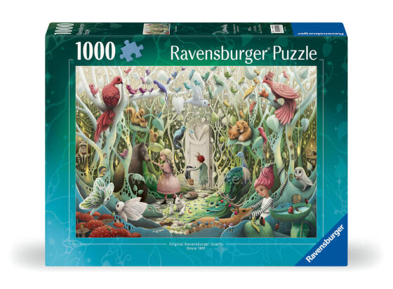 Ravensburger dėlionė 1000 vnt. Paslaptingas sodas
