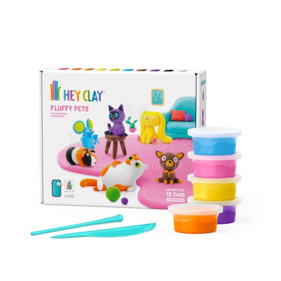 HEY CLAY modeliuojantis oro džiūstantis molis Fluffy Bets