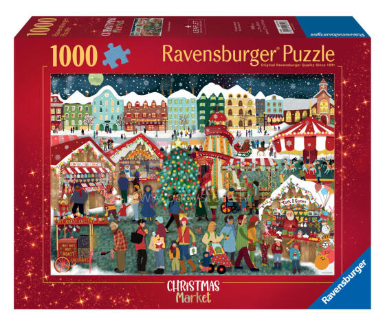 Ravensburger dėlionė 1000 vnt Kalėdų turgus 
