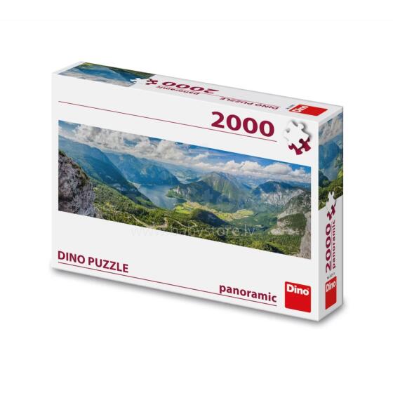 Dino panoraminis dėlionė 2000 dalių: Alpių vaizdas