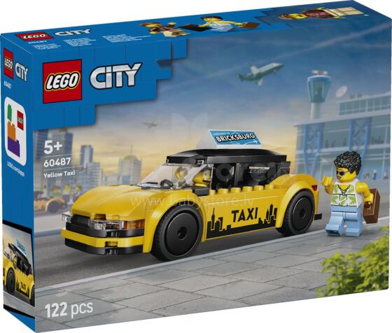 LEGO City Geltonas Taksis