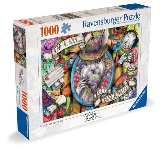 Ravensburger dėlionė 1000 dalių: Madingai vėluojant