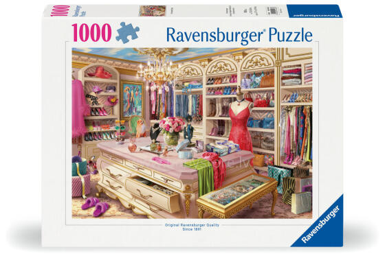 Ravensburger dėlionė 1000 vnt. Norima spinta