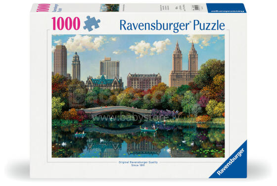 Ravensburger dėlionė 1000 vnt Niujorko Bow Bridge