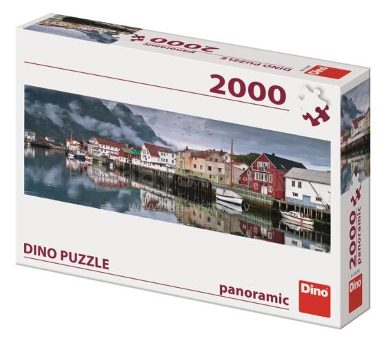 Dino panoraminis dėlionė 2000 vnt Žvejų kaimas