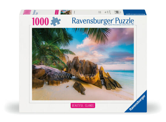 Ravensburger dėlionė 1000 dalių: Gražios Salos Seišeliuose