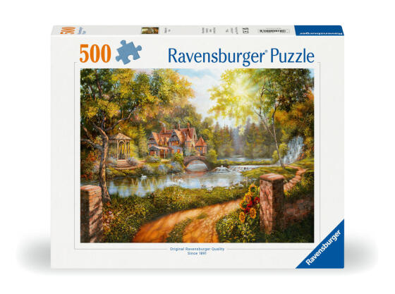 Ravensburger dėlionė 500 vnt. Kaimo namas