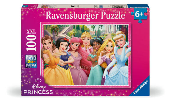 Ravensburger Puzzlė 100 Detalių: Disney Princesės 2
