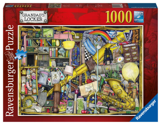 Ravensburger dėlionė 1000 vnt. Senelio spinta